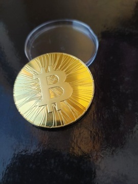 Moneta kolekcjonerska Bitcoin SATOSHI NAKAMOTO