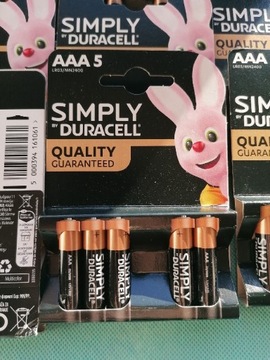 Baterie Duracell AAA 5 szt 