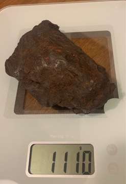 Meteoryt Sikhote Alin 1110g CERTYFIKAT szrapnel