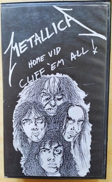 METALLICA CLIFF' EM ALL VHS