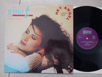 GINA T - HEY ANGEL -  MAXI 12" - WINYL EURO DISCO 