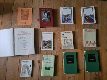 Książki(m.in.: Szymborska, Pożegnanie z Afryką)