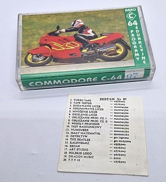 Commodore C-64 - kaseta z programami