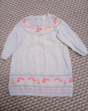 Sukienka sweterkowa Mini Club Baby 3-6m