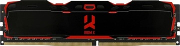 Pamięć RAM 8GB GoodRam IRDM X, DDR4, 8 GB, 2666MHz, CL16