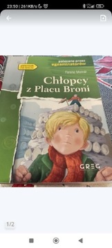 Chłopcy z Placu Broni-lektura z opracowaniem.