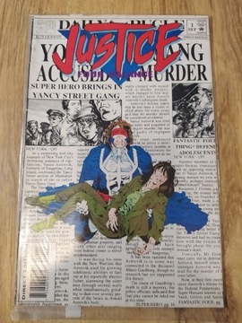 Justice 01 Marvel Comics Unikat 1994