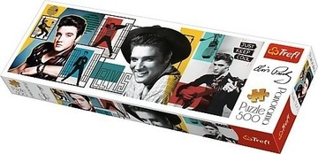 Trefl Puzzle Panorama Elvis Presley  500 el. 29510