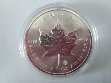 Moneta liść klonowy 1 oz 2019