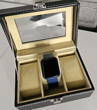 Smartwatch ciemny niebieski navy dark blue