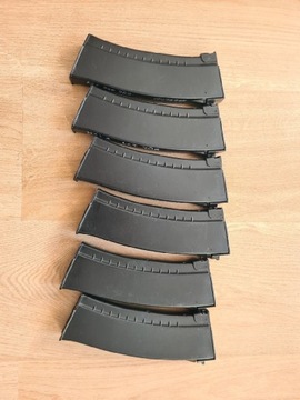 LCT AK74 magazynki 70 kulek czarne zestaw ASG