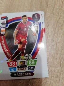 Word cup qatar 2022 magician Milinkovic Savic 375