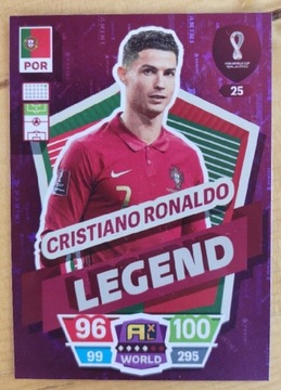Qatar karty piłkarskie Ronaldo 25 nowa