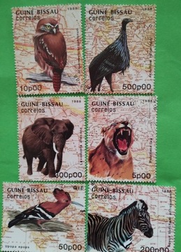 Znaczki pocztowe tematyczne - zwierzęta