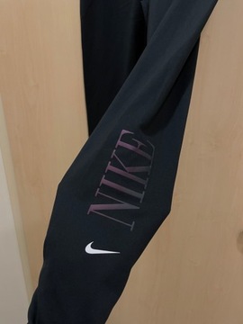 Nowe czarne legginsy Nike One 7/8 