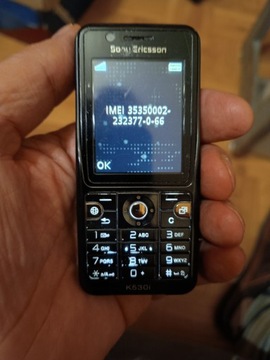 Sony Ericsson K530i w dobrym stanie technicznym