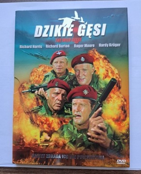 "DZIKIE GĘSI". Roger Moore, Richard Burton . DVD