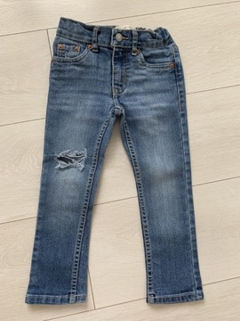 Levi’s 510 Skinny spodnie jeans chłopięce r. 98