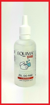 Żel antybakteryjny 60 ml EQUIMA MED+