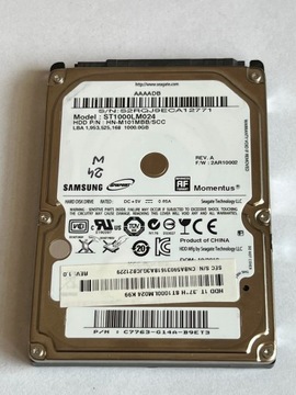 SAMSUNG 1TB HDD 2,5 ST1000LM024 HN-M101MBB NR 24