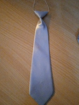 Szary krawat dla dziecka
