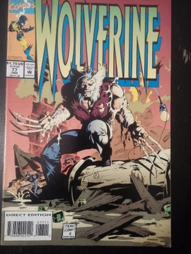 WOLVERINE NR 77; Marvel; Logan; KUBERT + Hama