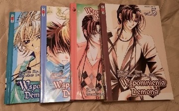 Manga Wspomnienia Demona tomy 3,4,5,7