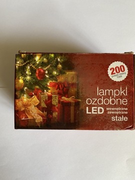 Lampki choinkowe led 200 multikolor