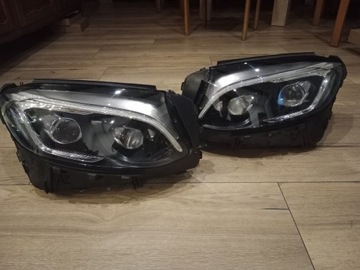 Komplet reflektorów Mercedes GLC w253 led