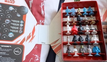 STAR WARS Lidl - pudełko+ figurki