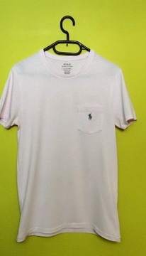 Koszulka t-shirt firmy Ralph Lauren polo lekki róż