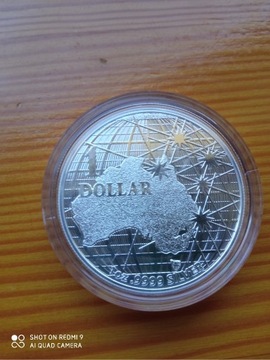 Pod niebem Australii moneta srebrna 1 oz