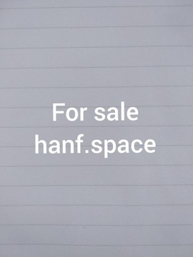 Sprzedam domenę hanf.space