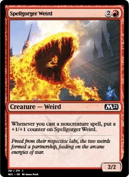 MtG Spellgorger Weird FOIL M21 Core Set Magic