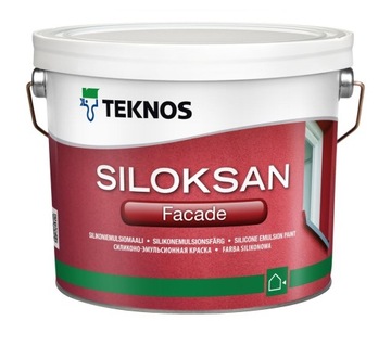 Teknos Siloksan Silikonowa farba emulsyjna, 18 L