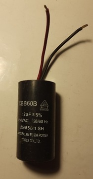 Kondensator CBB60B 12uF 450V AC