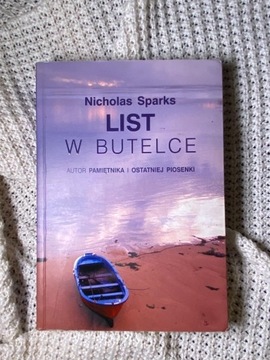 List w butelce Nicholas Sparks