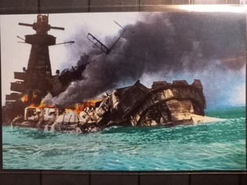 Pocztówka Admiral Graf Spee II wojna światowa 