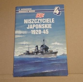 Niszczyciele Japońskie 1920-45 - Monografie 4