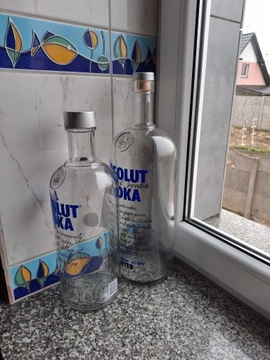 Absolut 2 x 4,5 litra + 2 x 3 litry + inne