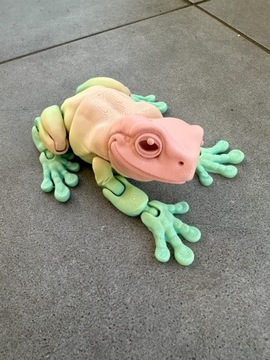 Nowa duża żaba Żabka zabawka antystresowa tiktok
