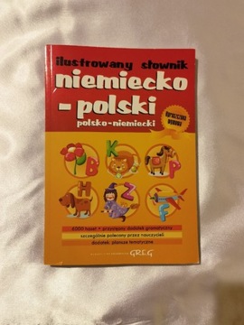 Ilustrowany słownik niemiecko - polski  GREG