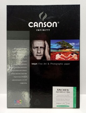 CANSON INFINITY Arches Aquarelle Rag 240g A3
