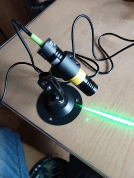 Laser liniowy zielony 50 mW