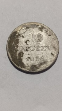 10 grosz 1836 srebro nr 5