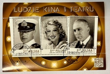 Fi 4800-4802 blok 311 - LUDZIE KINA I TEATRU 2017 -  KAS