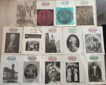 Magazyn historycznych Mówią Wieki 1982 - 1989 x14 