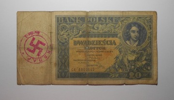 Stary banknot polski 1931