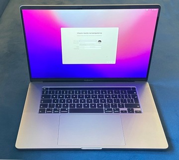 MacBook Pro 16" Space Gray i7/512GB 2019 z FV