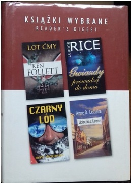 READER'S DIGEST Książki wybrane (Lot ćmy + 3 inne)